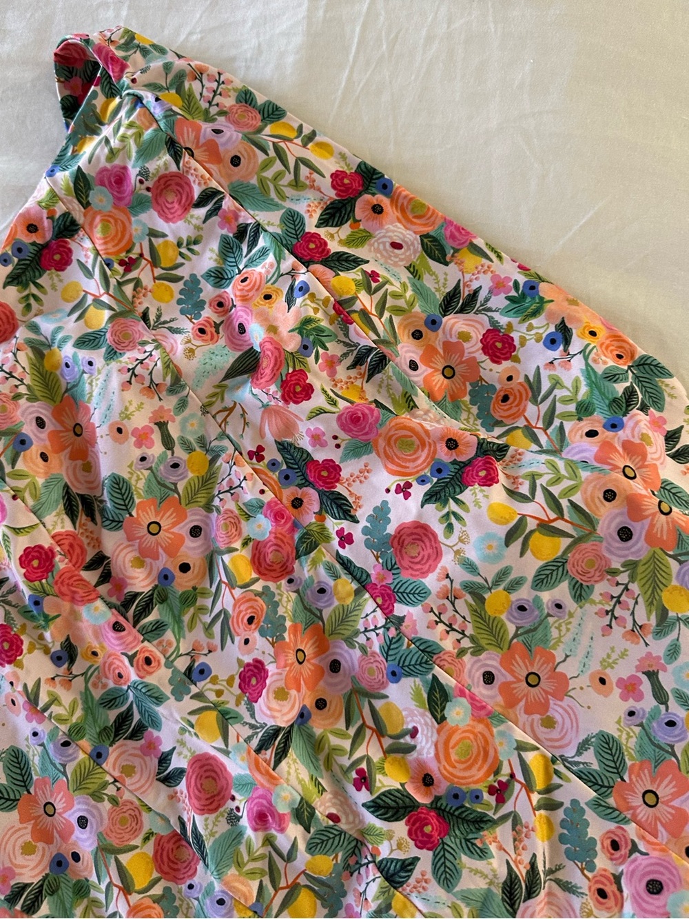 Summersalt x Rifle Paper Co Floral Sidestroke One Piece Swimsuit 16 EUC - Picture 4 of 8